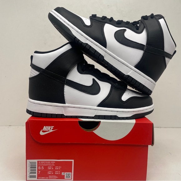 Nike Shoes - Nike Dunk High WMNS “Panda/Black White” 2023